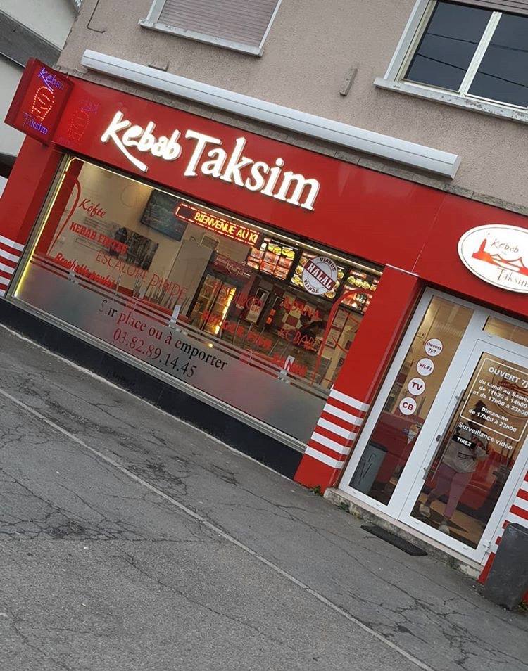 Intérieur du restaurant Kebab Taksim